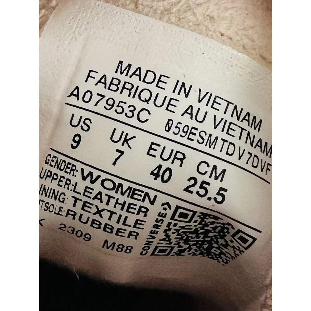 Converse description excellent